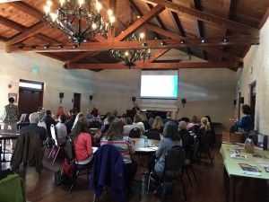A picture from a training conducted by Executive Director, Lauren Muzyka, in the Bay Area (California).  Please pray for the 50 new Sidewalk Advocates in San Jose, CA!